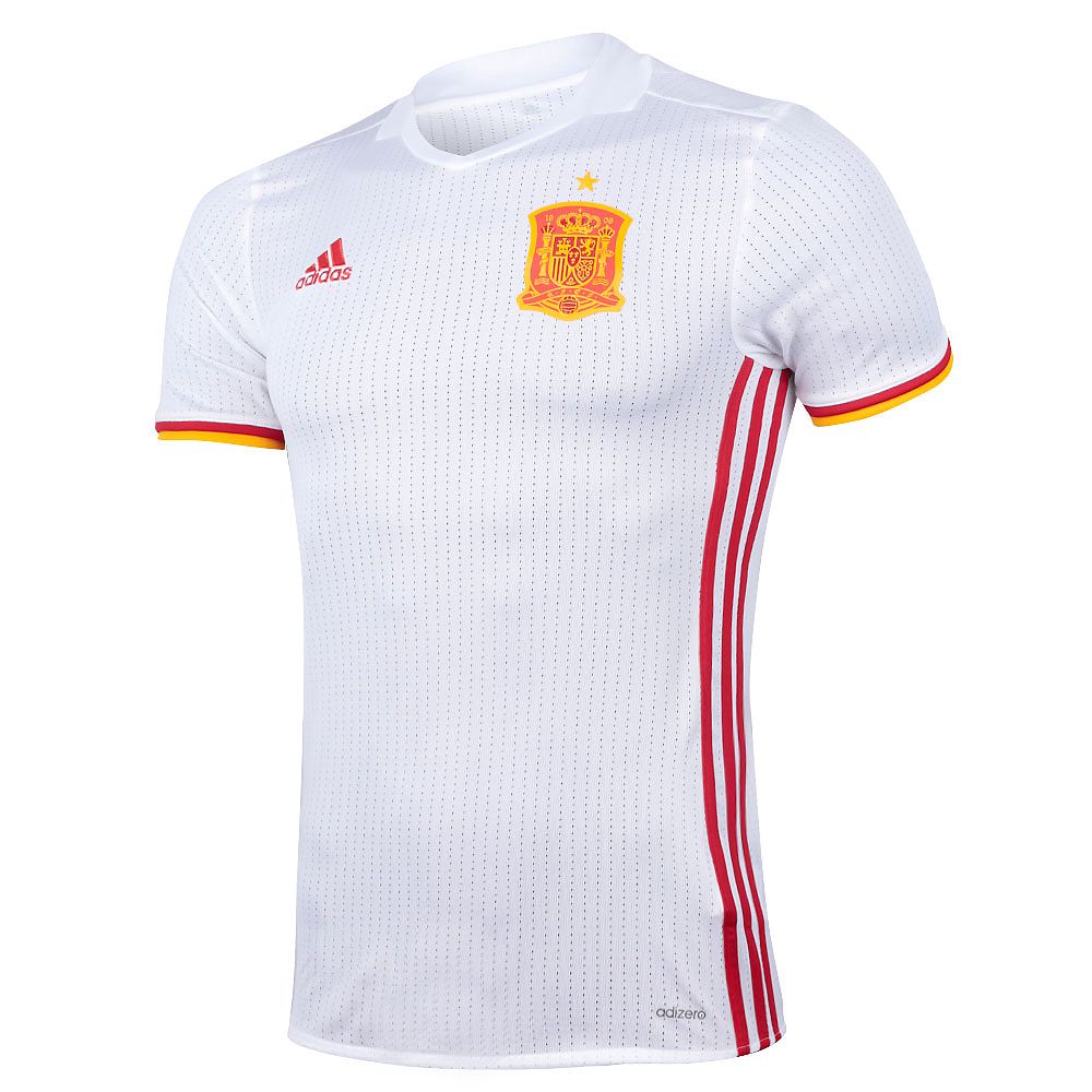 Camiseta 2ª España Clasificación Mundial 2016/2017 Authentique Blanco - Fútbol Factory