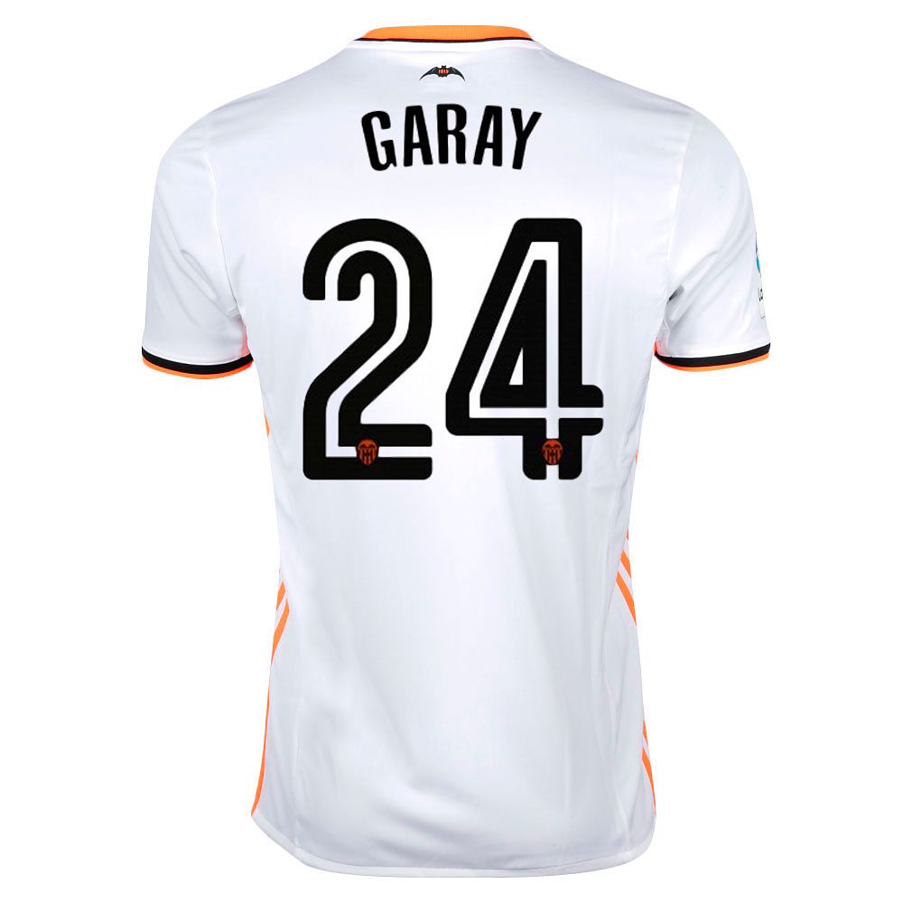 Camiseta 1ª Valencia CF 2016/2017 Garay Blanco - Fútbol Factory