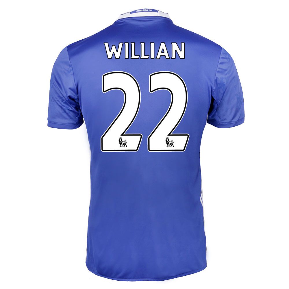 Camiseta 1ª Chelsea FC 2016/2017 Willian Azul - Fútbol Factory