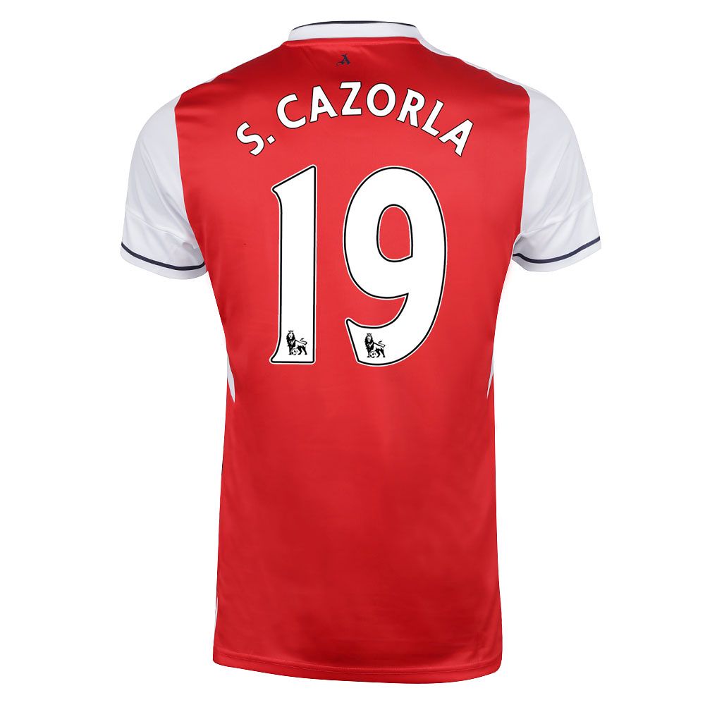 Camiseta 1ª Arsenal 2016/2017 Cazorla Rojo - Fútbol Factory