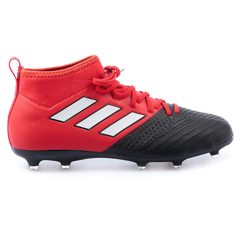 Botas de Fútbol ACE 17.1 Junior FG Rojo Negro - Fútbol Factory