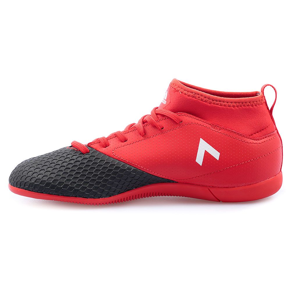 Zapatillas de Fútbol Sala ACE 17.3 Junior IN Rojo Negro - Fútbol Factory