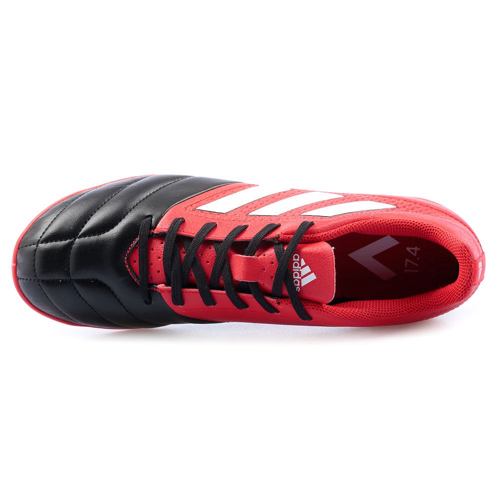 Zapatillas de Fútbol Sala ACE 17.4 IN Rojo Negro - Fútbol Factory