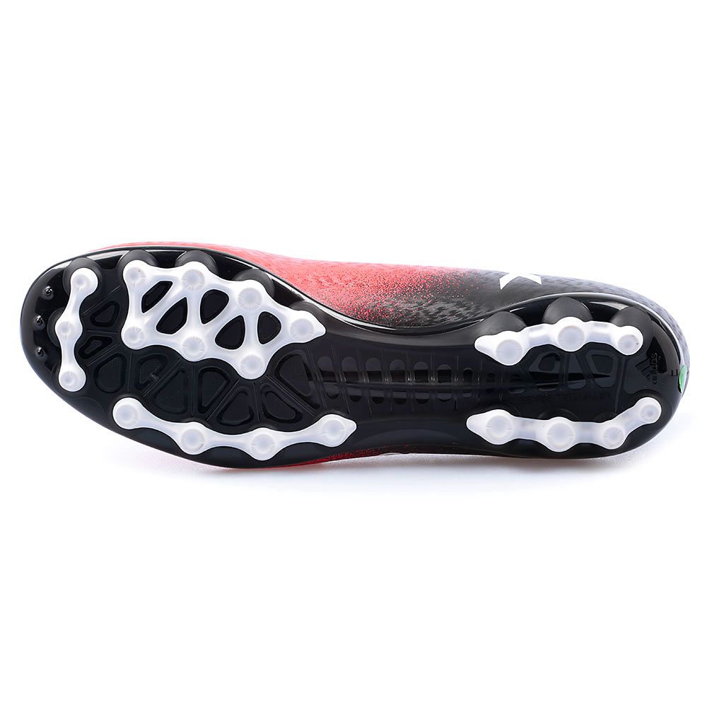 Botas de Fútbol X 16.3 AG Rojo Negro - Fútbol Factory