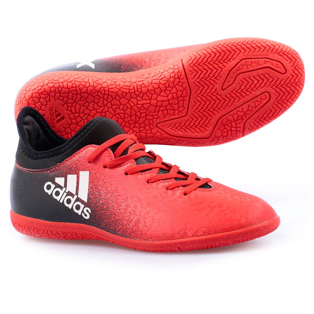 Zapatillas de Fútbol Sala X Junior IN Rojo Negro
