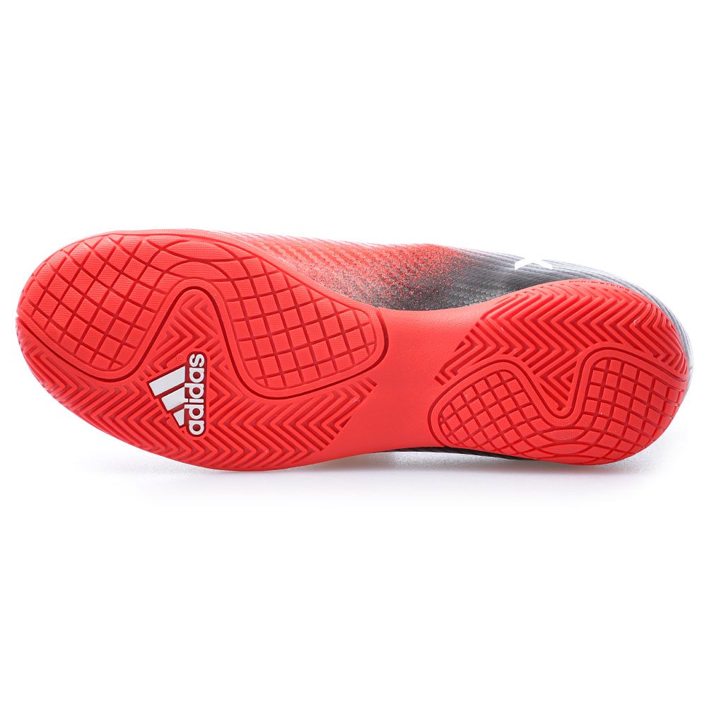 Zapatillas de Fútbol Sala X 16.4 Junior IN Rojo Negro - Fútbol Factory