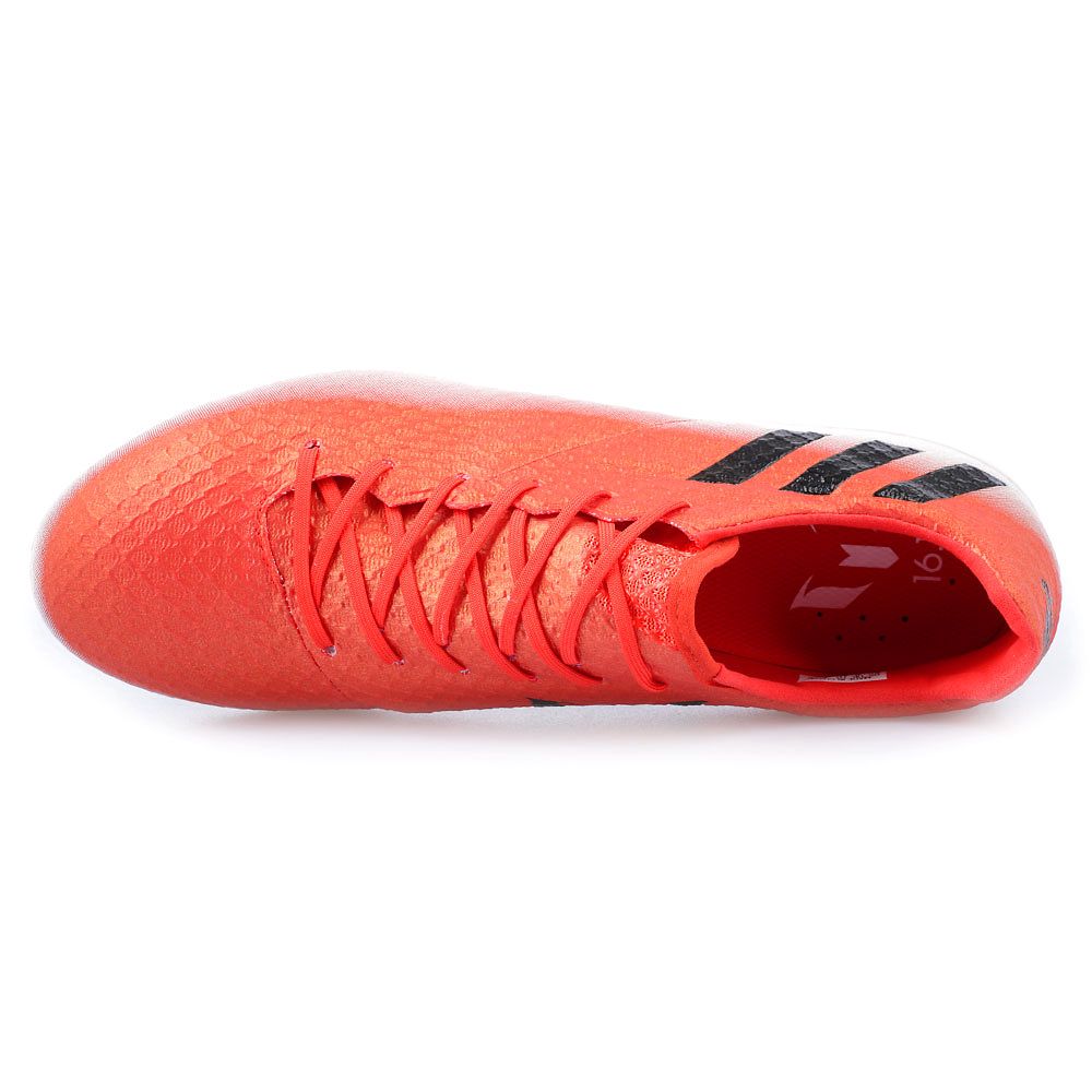 Botas de Fútbol Messi 16.1 FG Rojo Negro - Fútbol Factory