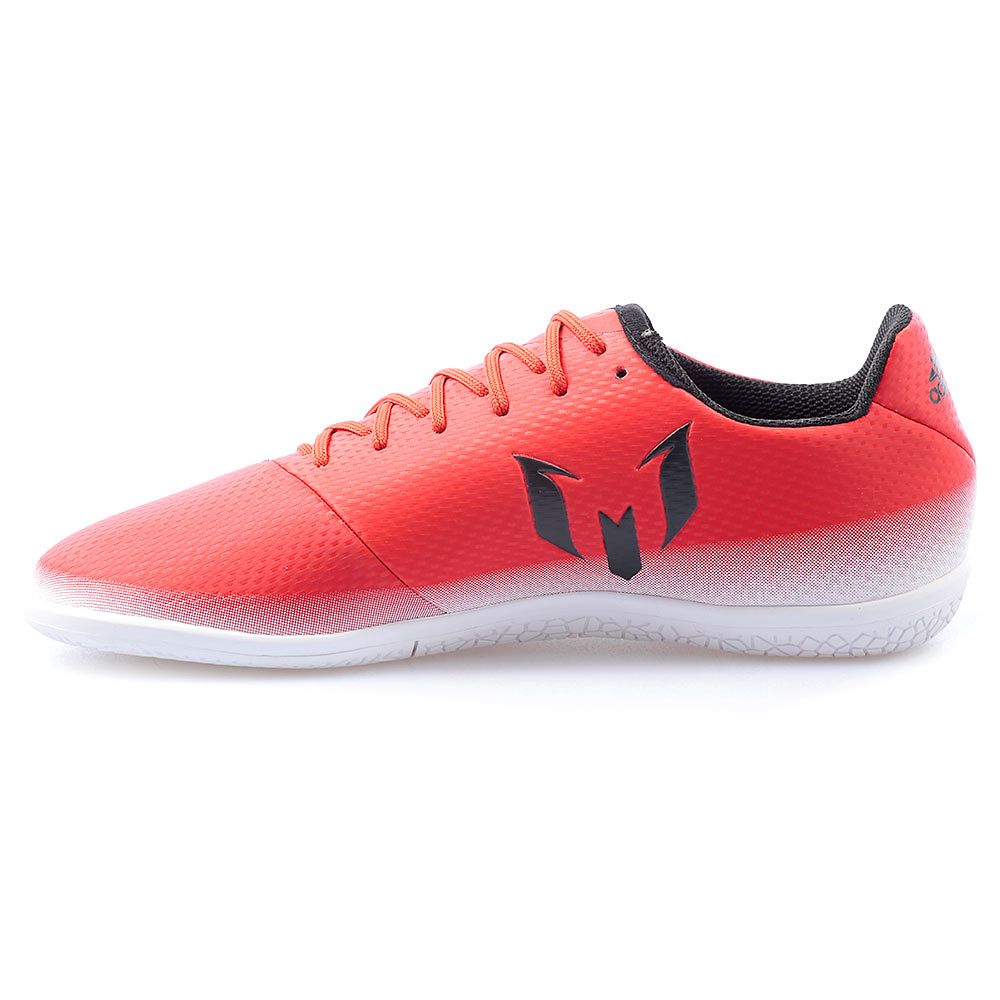 Zapatillas de Fútbol Sala Messi 16.3 Junior IN Rojo Negro - Fútbol Factory