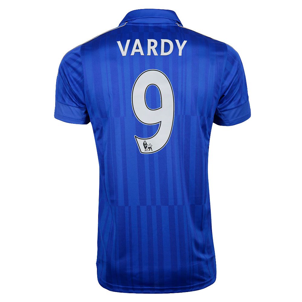 Camiseta 1ª Leicester City FC 2016/2017 Vardy Azul - Fútbol Factory