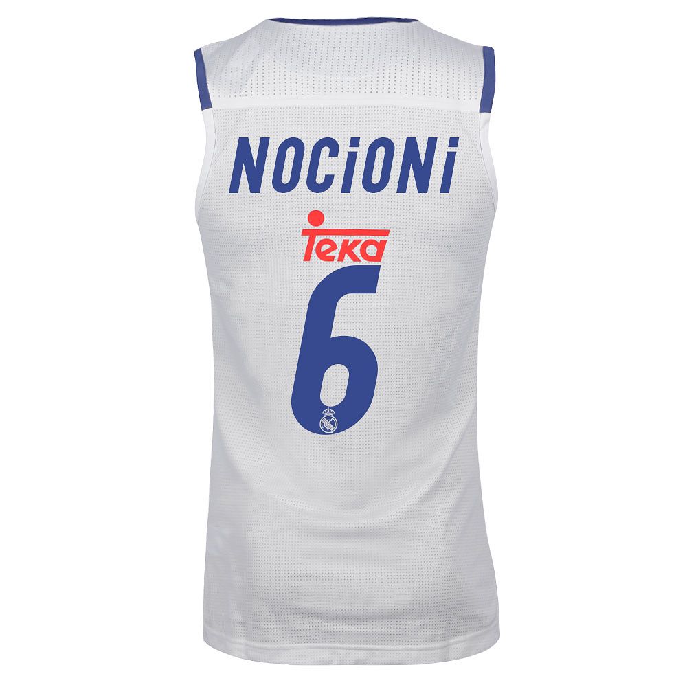 Camiseta 1ª Real Madrid 2016/2017 Nocioni Baloncesto Blanco - Fútbol Factory