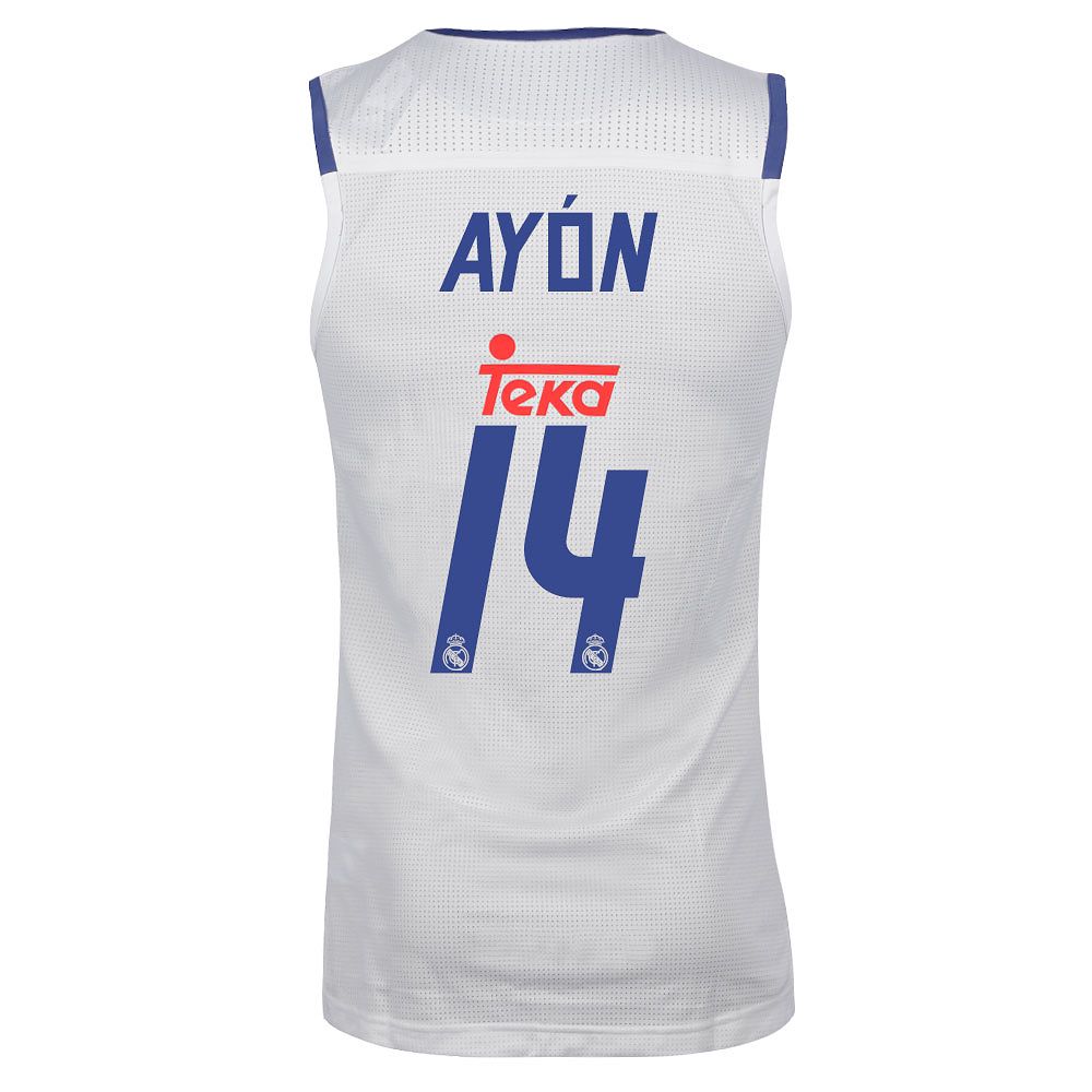 Camiseta 1ª Real Madrid 2016/2017 Ayón Baloncesto Blanco - Fútbol Factory