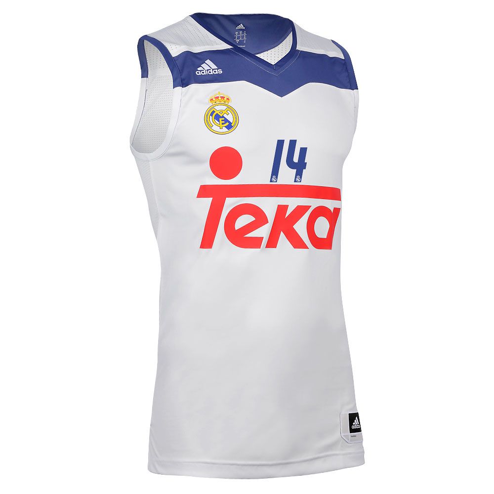 Camiseta 1ª Real Madrid 2016/2017 Ayón Baloncesto Blanco - Fútbol Factory