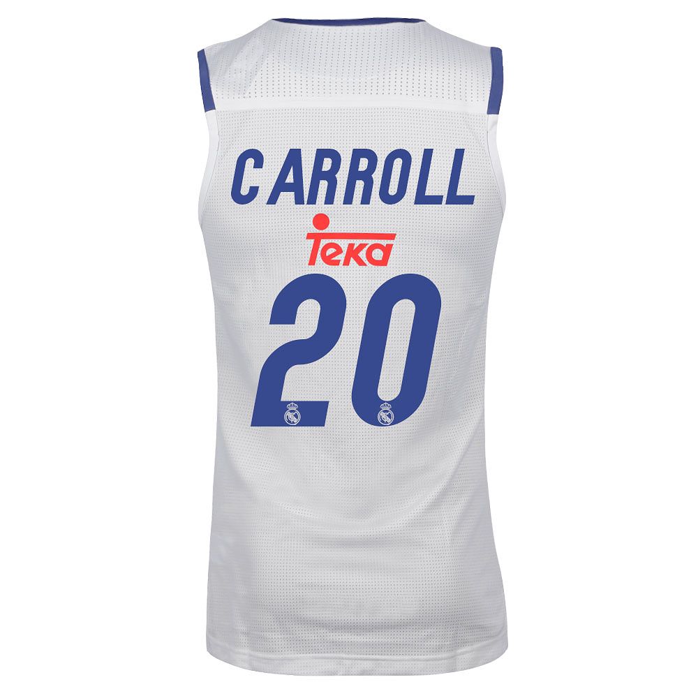 Camiseta 1ª Real Madrid 2016/2017 Carroll Baloncesto Blanco - Fútbol Factory