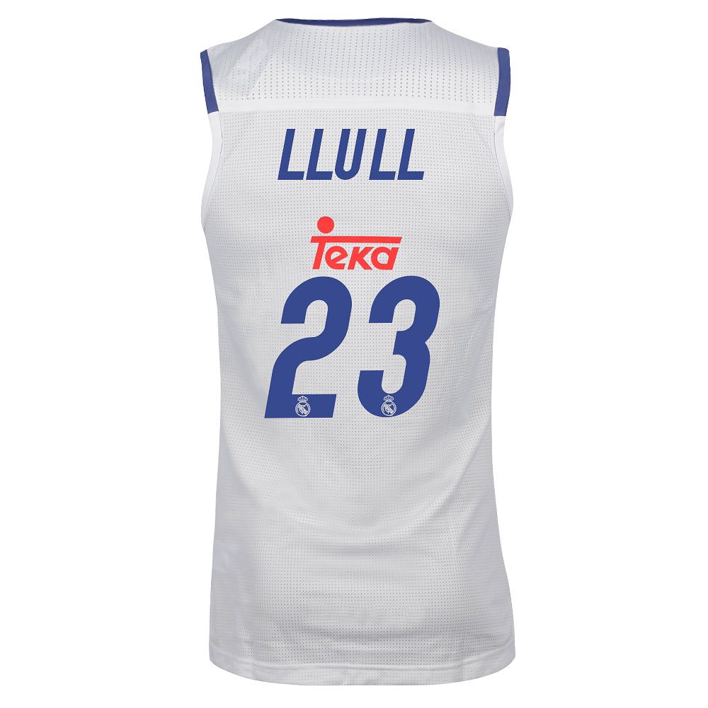 Camiseta 1ª Real Madrid 2016/2017 Llull Baloncesto Blanco - Fútbol Factory