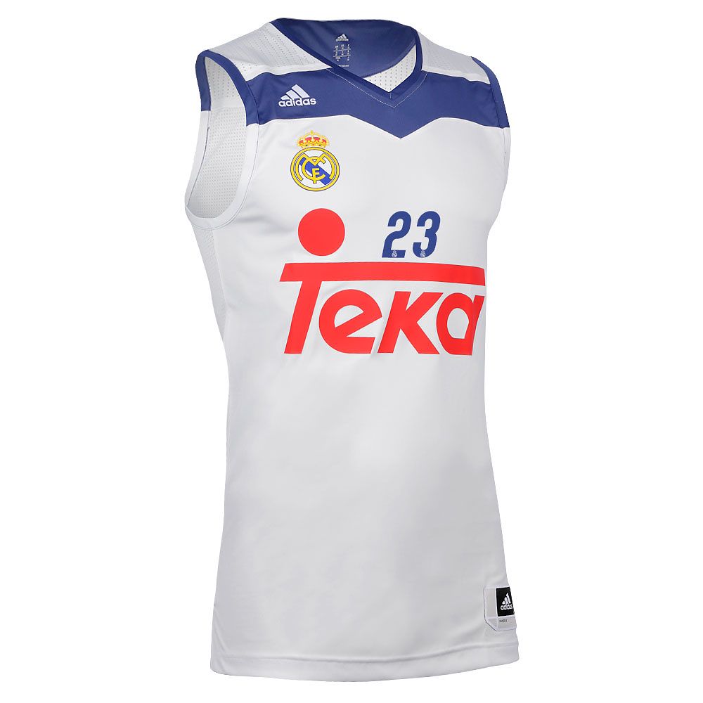 Camiseta 1ª Real Madrid 2016/2017 Llull Baloncesto Blanco - Fútbol Factory