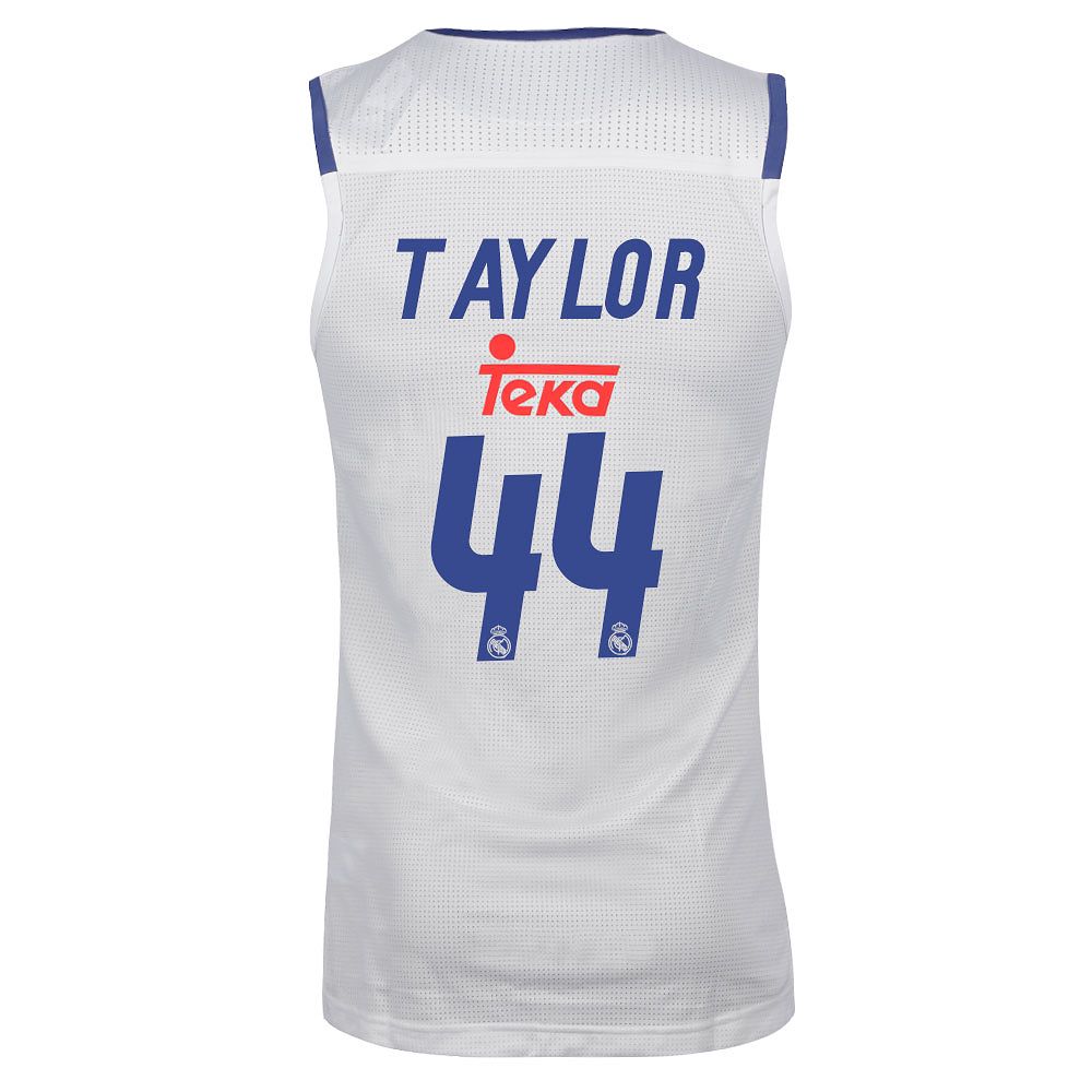 Camiseta 1ª Real Madrid 2016/2017 Taylor Baloncesto Blanco - Fútbol Factory