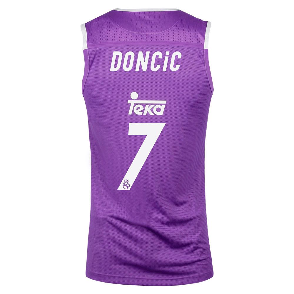 Camiseta 2ª Real Madrid 2016/2017 Doncic Baloncesto Morado - Fútbol Factory
