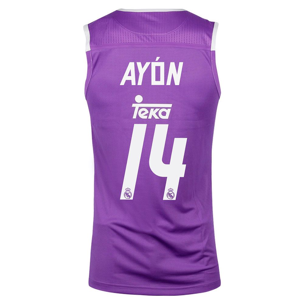 Camiseta 2ª Real Madrid 2016/2017 Ayón Baloncesto Morado - Fútbol Factory