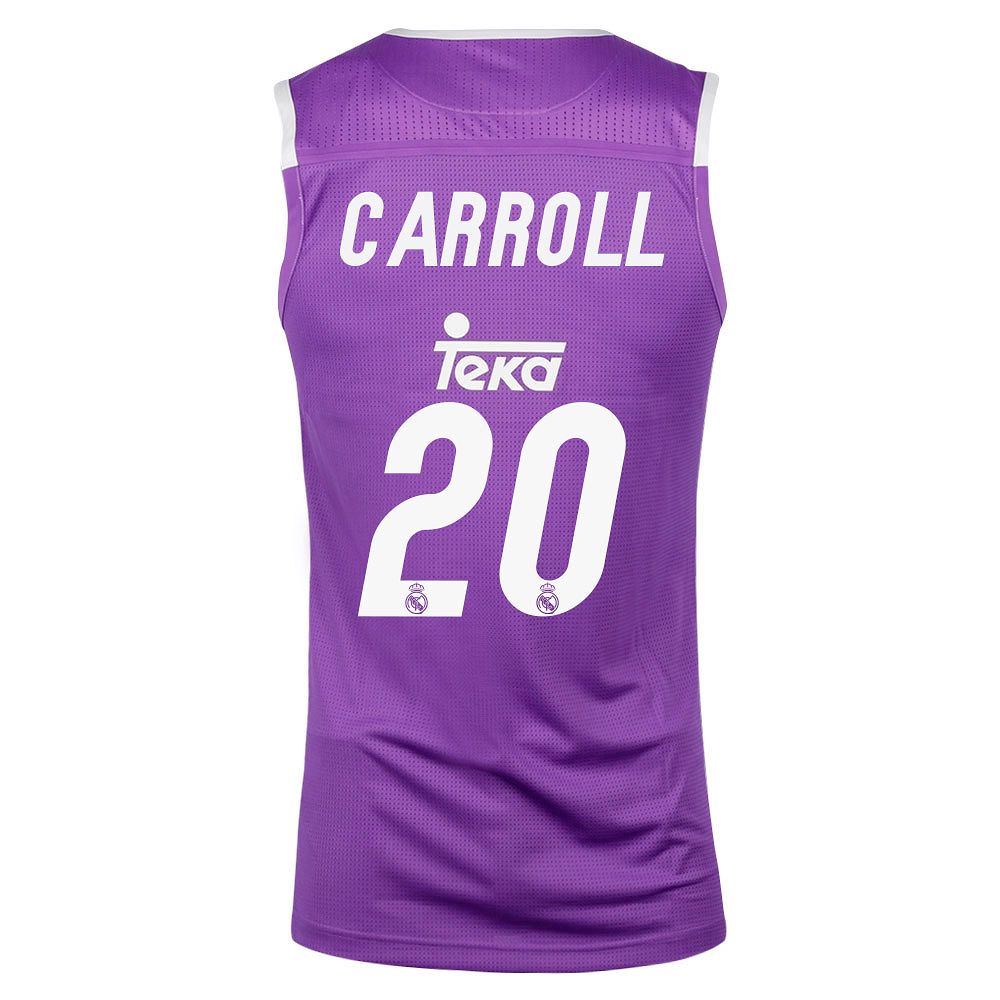 Camiseta 2ª Real Madrid 2016/2017 Carroll Baloncesto Morado - Fútbol Factory