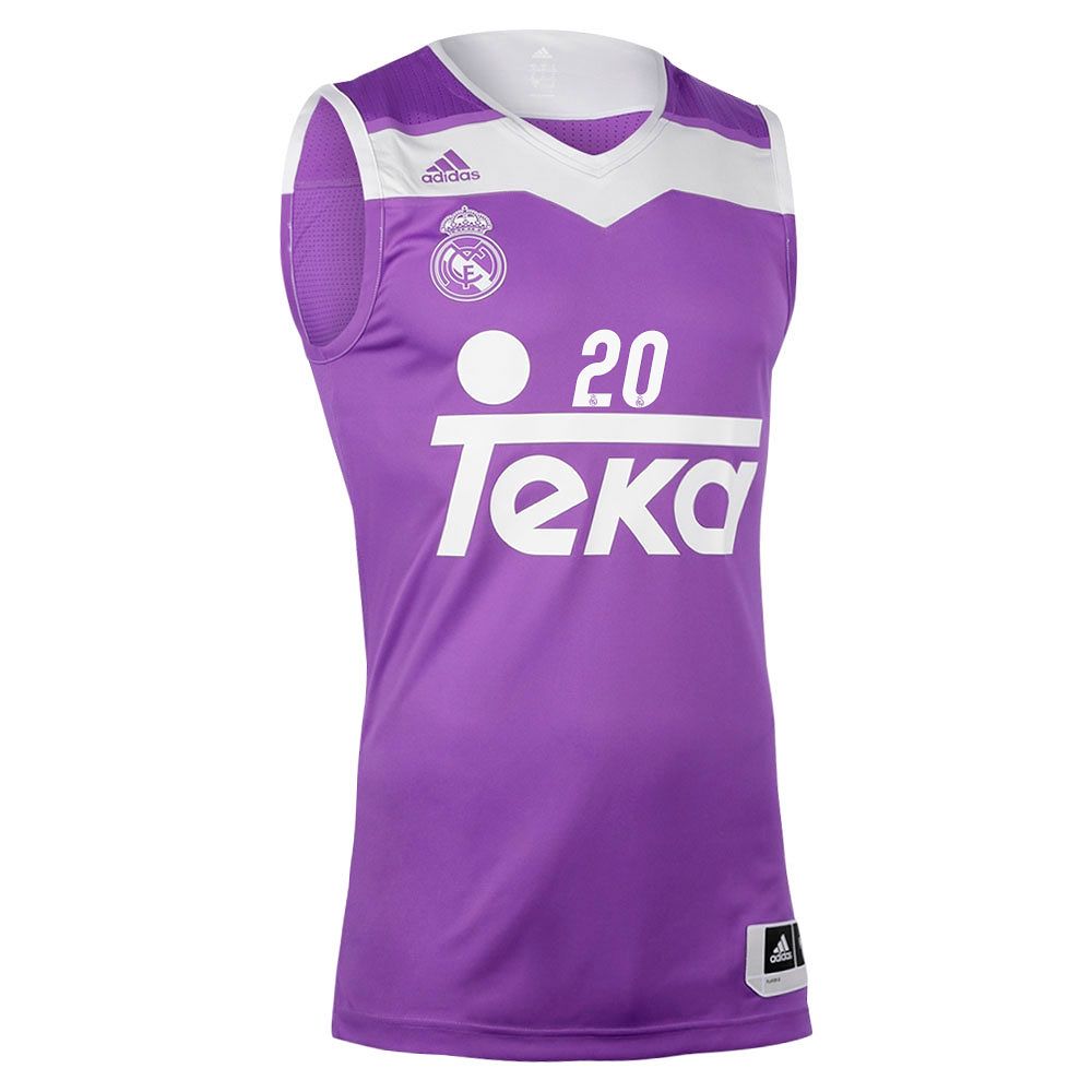 Camiseta 2ª Real Madrid 2016/2017 Carroll Baloncesto Morado - Fútbol Factory