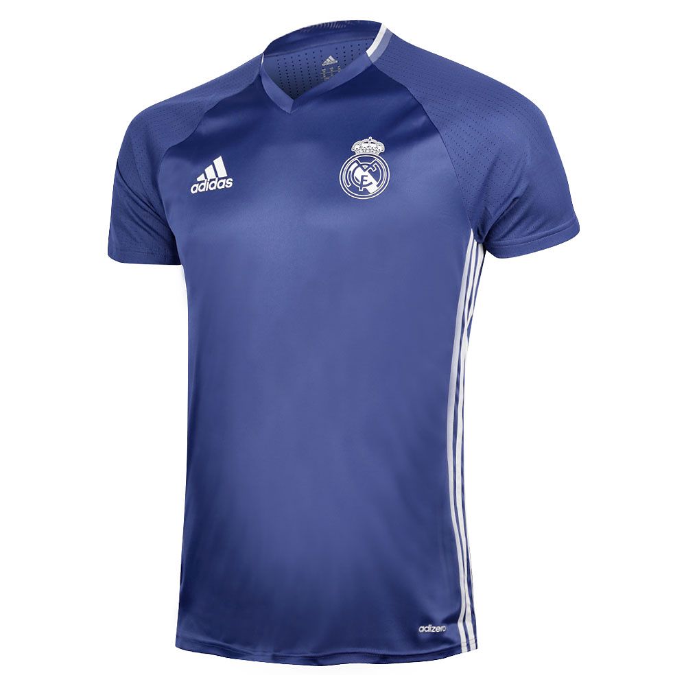 Camiseta de Training Real Madrid 2016/2017 Azul Marino - Fútbol Factory
