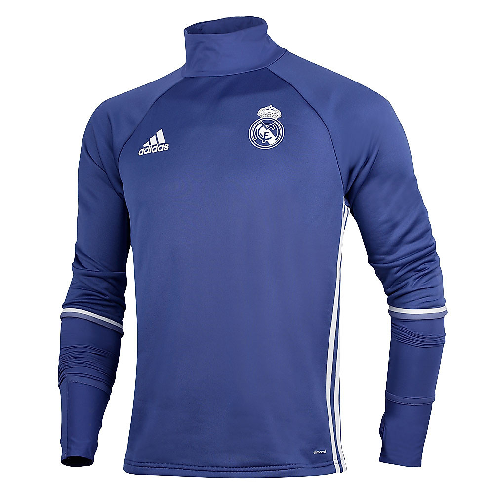 Sudadera de Training Real Madrid 2016/2017 Azul Marino - Fútbol Factory