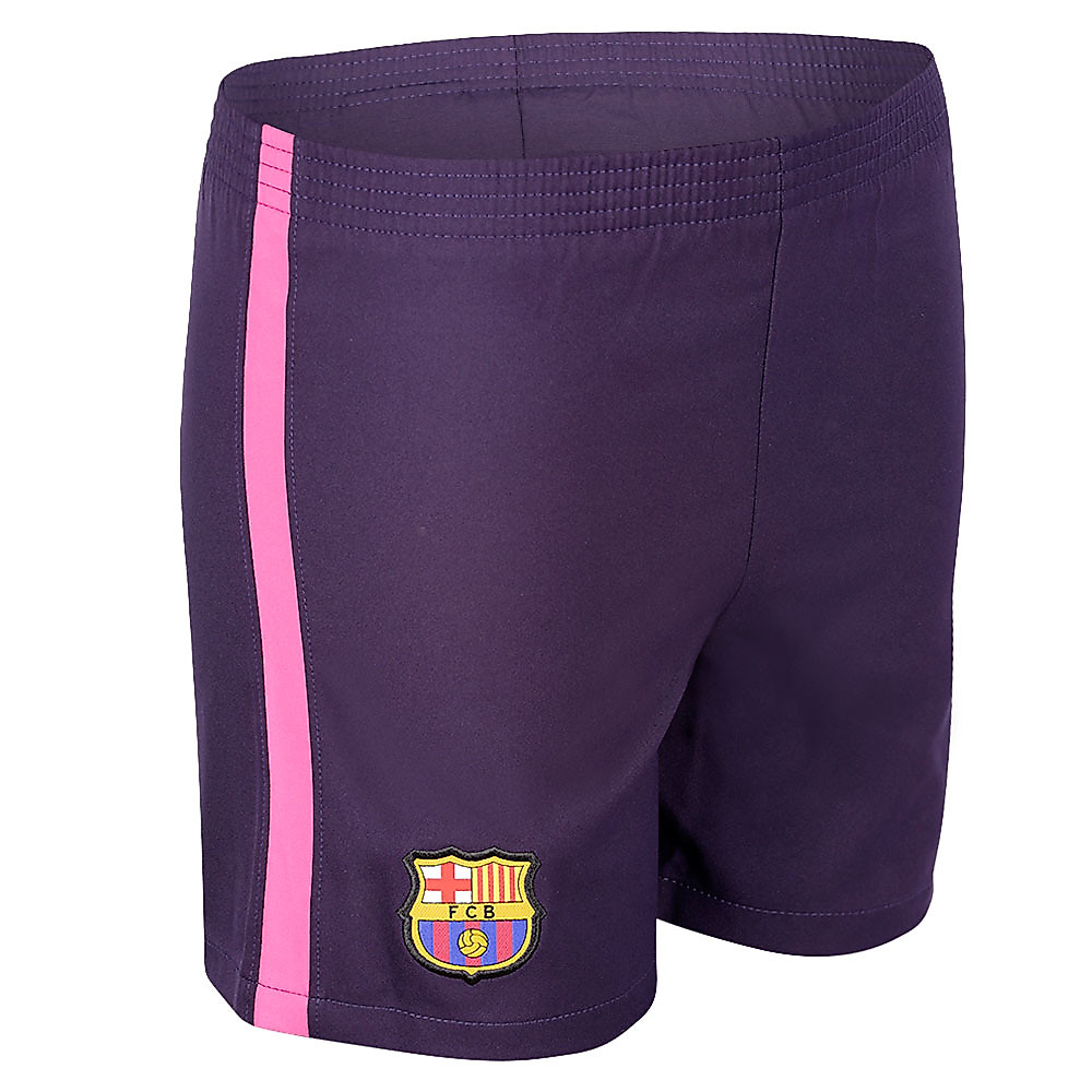 Conjunto 2ª FC Barcelona 2016/2017 Infantil Morado - Fútbol Factory