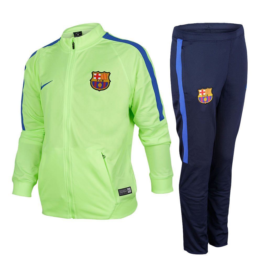 Chándal de Training FC Barcelona 2016/2017 Junior Verde - Fútbol Factory