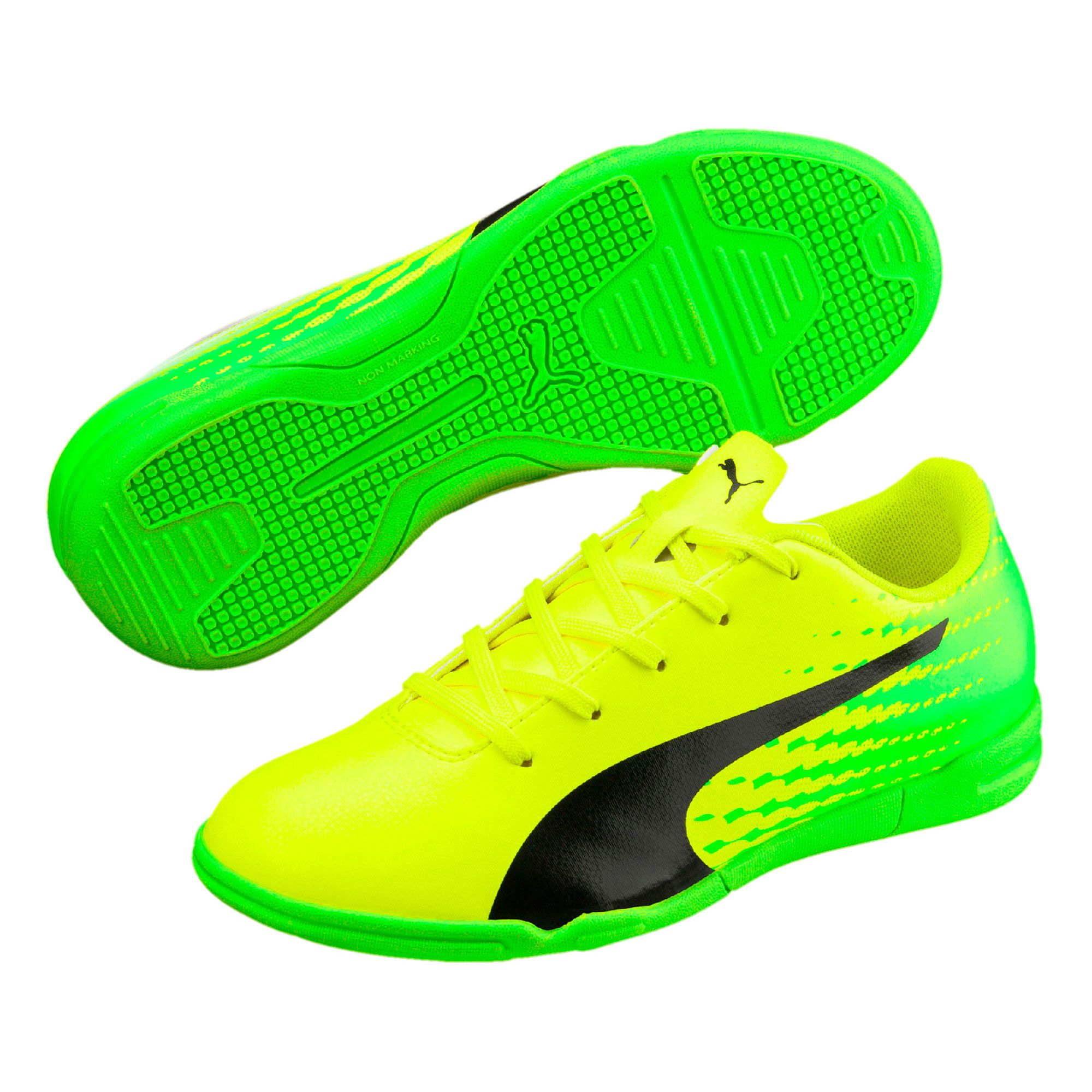 Zapatillas de Fútbol Sala evoSPEED 17.5 IT Junior Amarillo - Fútbol Factory