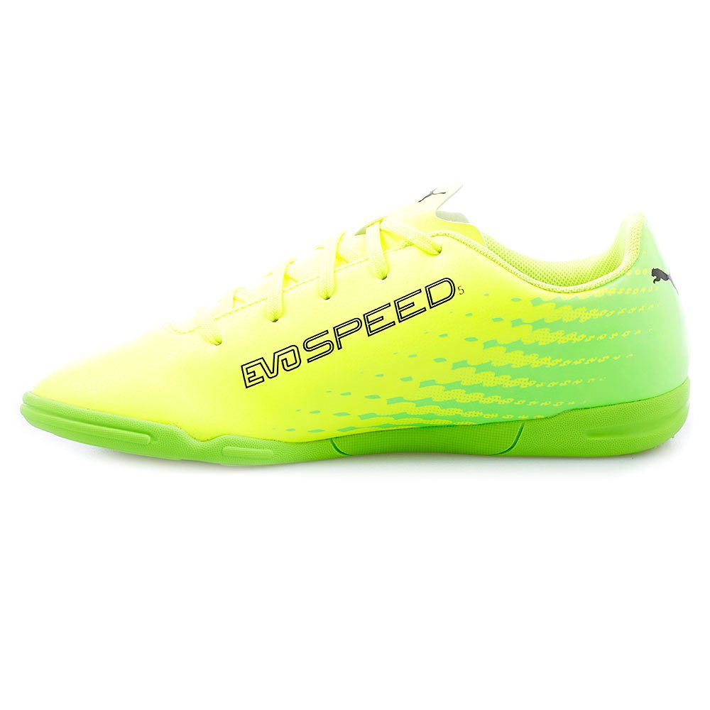 Zapatillas de Fútbol Sala evoSPEED 17.5 IT Junior Amarillo - Fútbol Factory
