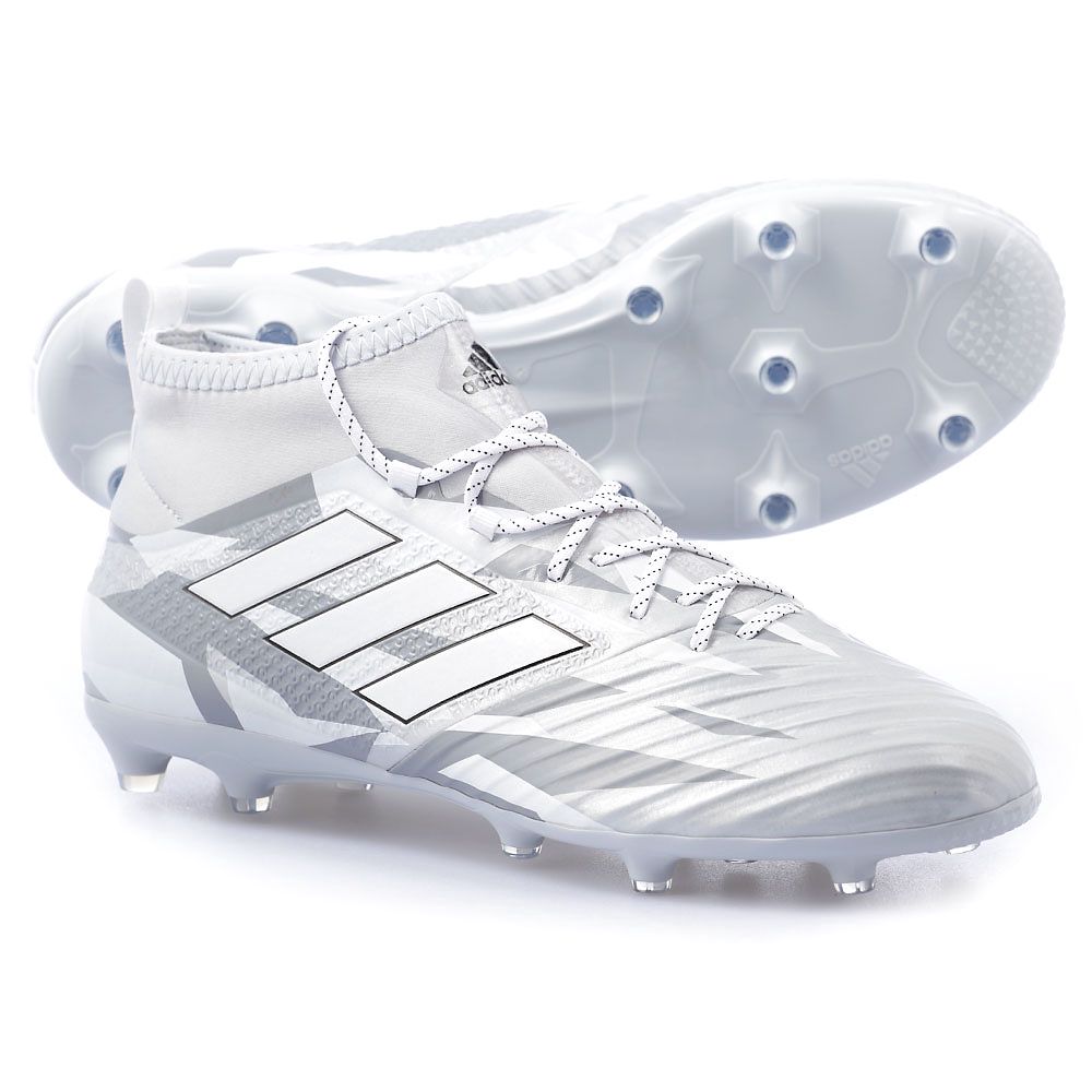 Botas de Fútbol ACE 17.2 Primemesh FG Blanco - Fútbol Factory