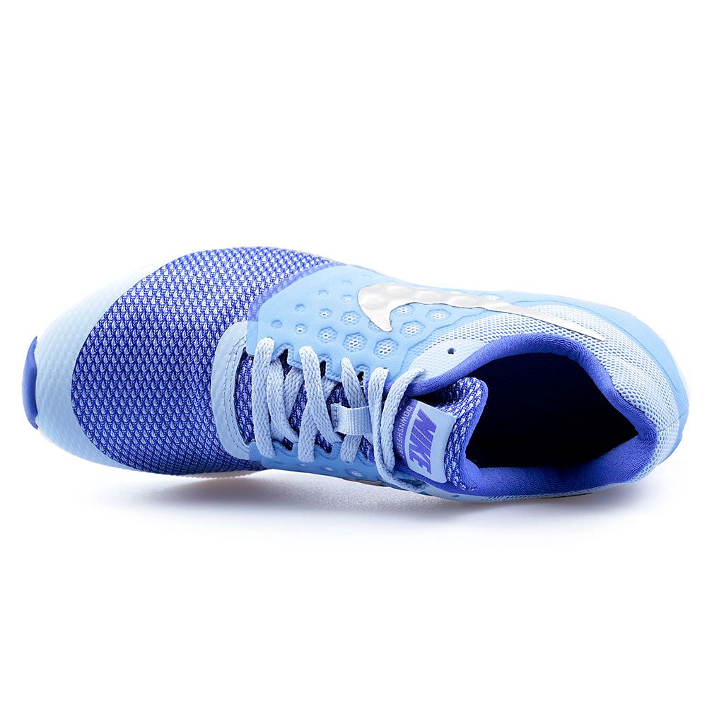 Zapatillas de Running Downshifter 7 Junior Azul Blanco - Fútbol Factory