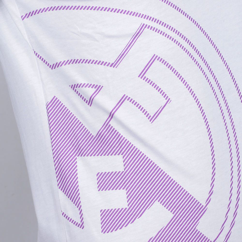 Camiseta de Paseo Real Madrid 2016/2017 Escudo Junior Blanco - Fútbol Factory