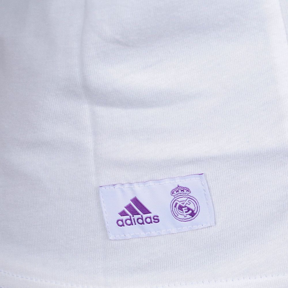 Camiseta de Paseo Real Madrid 2016/2017 Escudo Junior Blanco - Fútbol Factory