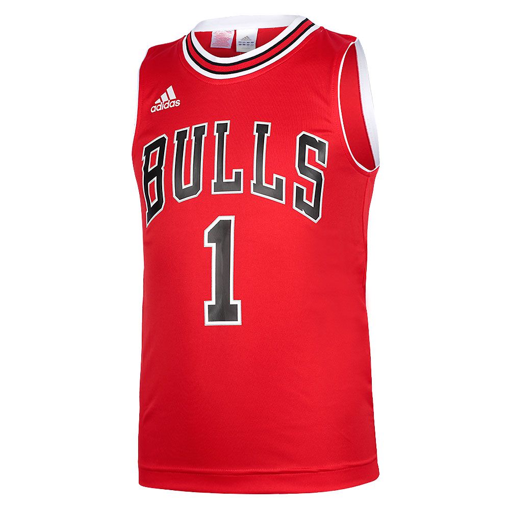 Conjunto 1ª NBA Chicago Bulls 2016/2017 Rose Junior Rojo - Fútbol Factory