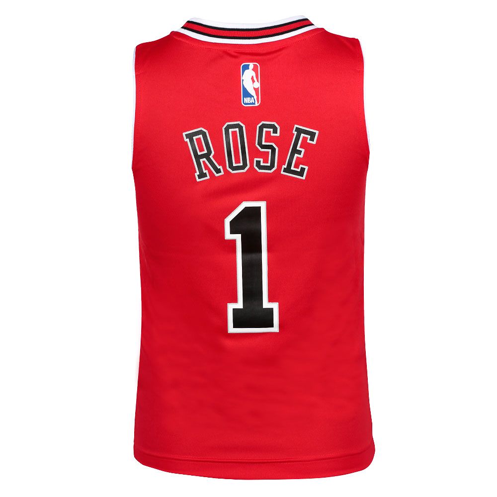 Conjunto 1ª NBA Chicago Bulls 2016/2017 Rose Junior Rojo - Fútbol Factory