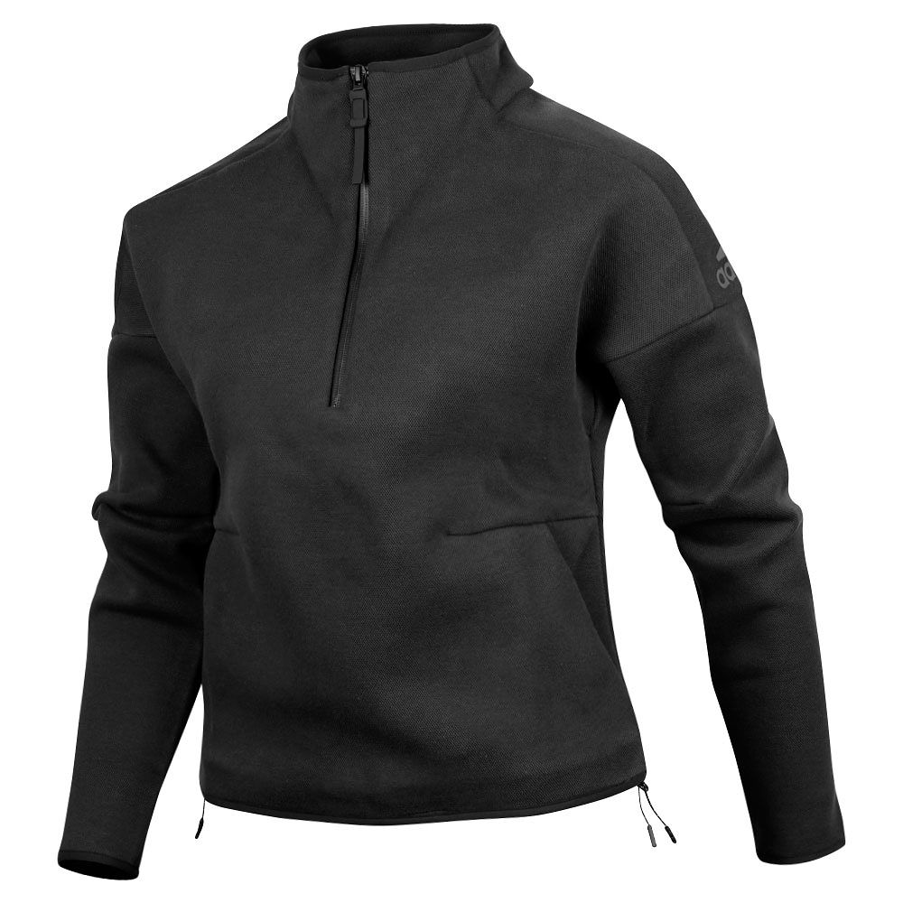 Sudadera de Paseo ZNE Sweatshirt Mujer Negro - Fútbol Factory