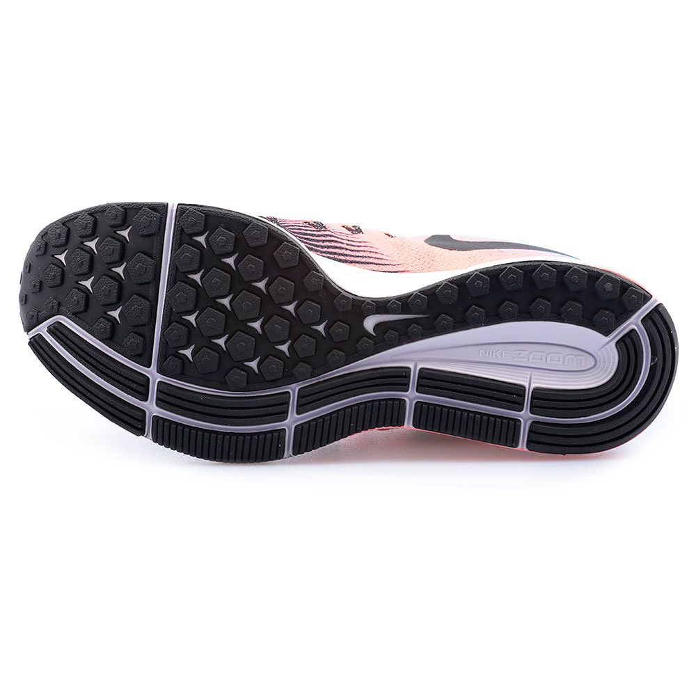 Zapatillas de Running Air Zoom Pegasus 33 Mujer Negro Naranja - Fútbol Factory