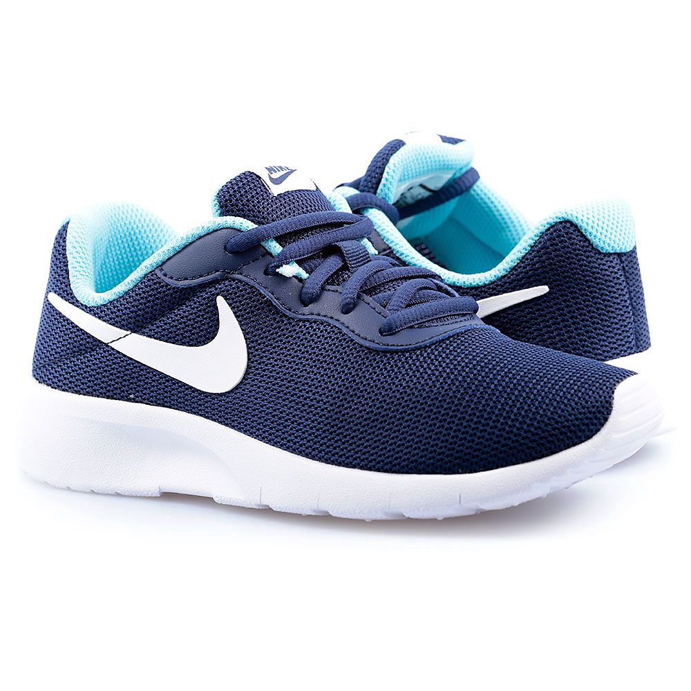 Zapatillas de Paseo Tanjun Infantil Marino Blanco - Fútbol Factory
