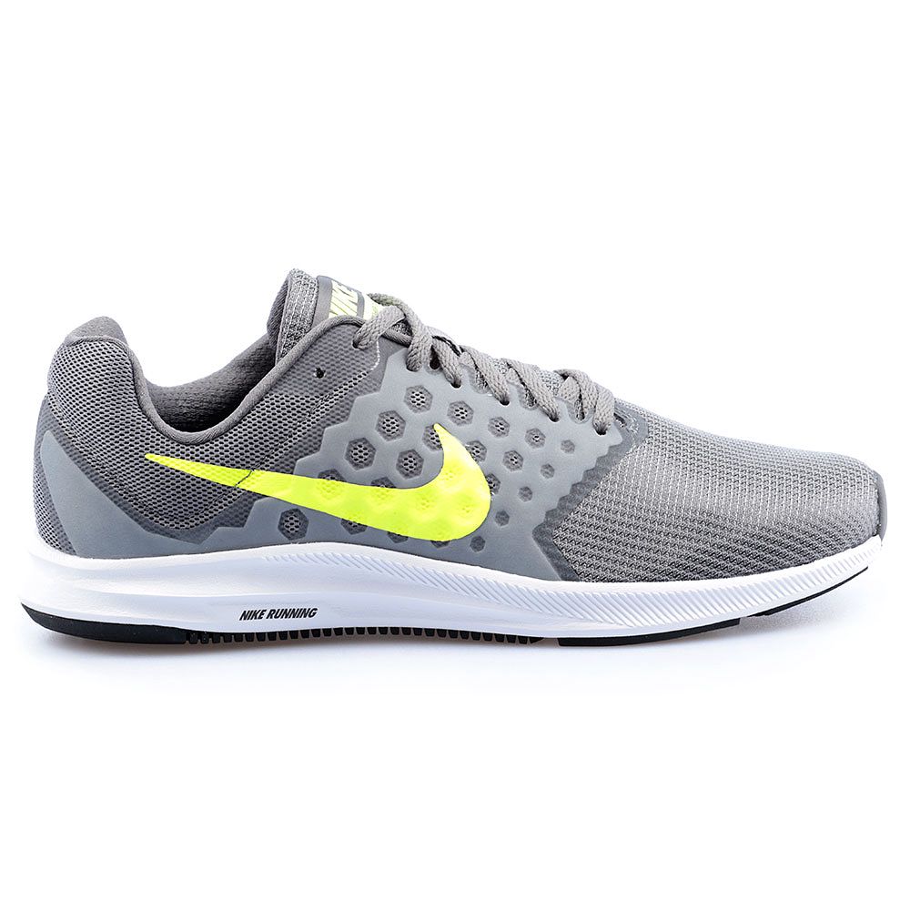Zapatillas de Running Downshifter 7 Gris Amarillo - Fútbol Factory