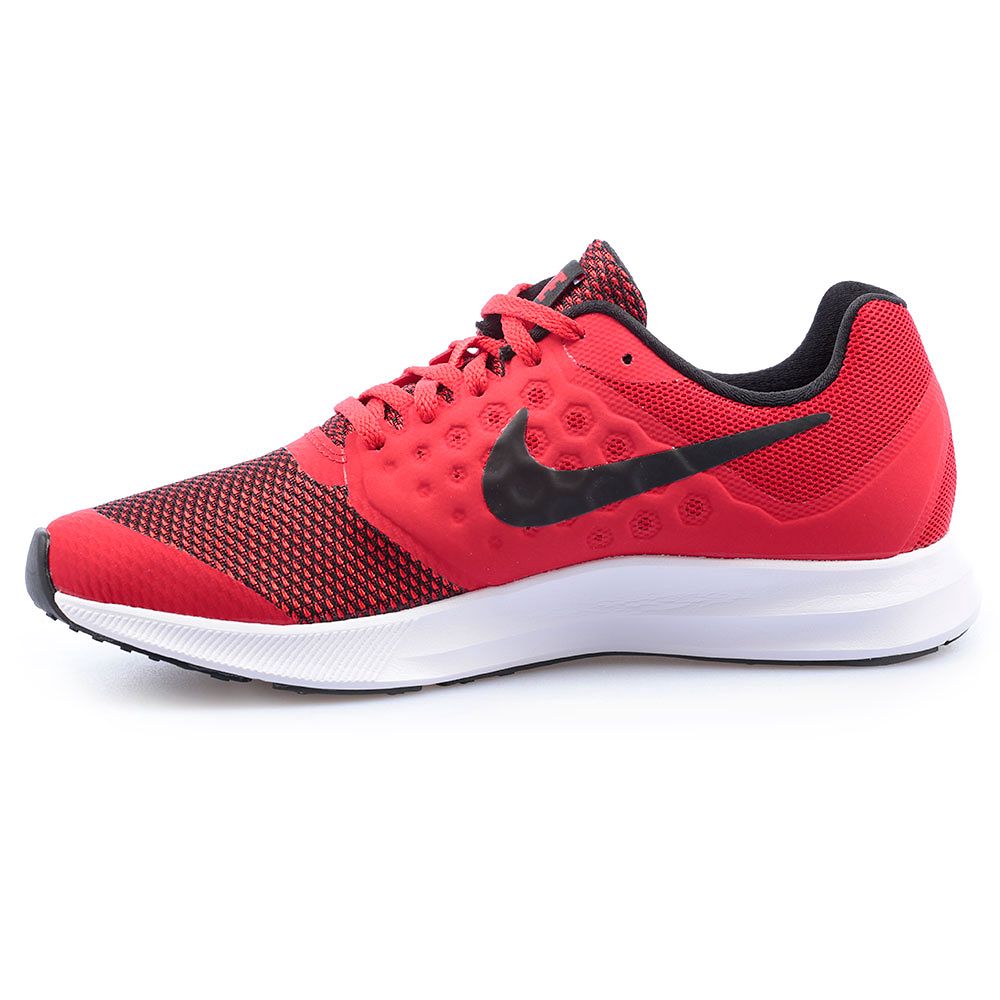 Zapatillas de Running Downshifter 7 Junior Rojo Negro - Fútbol Factory