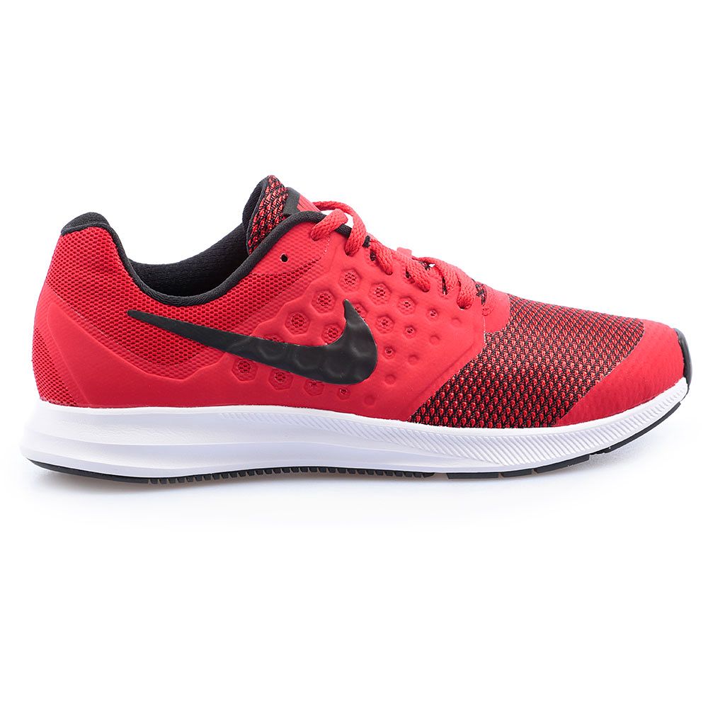 Zapatillas de Running Downshifter 7 Junior Rojo Negro - Fútbol Factory