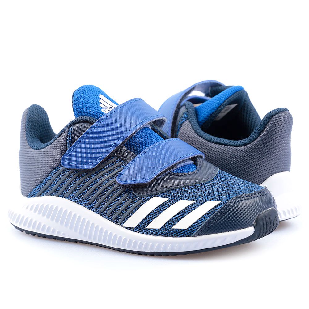 Zapatillas FortaRun Velcro Bebé Azul - Fútbol Factory