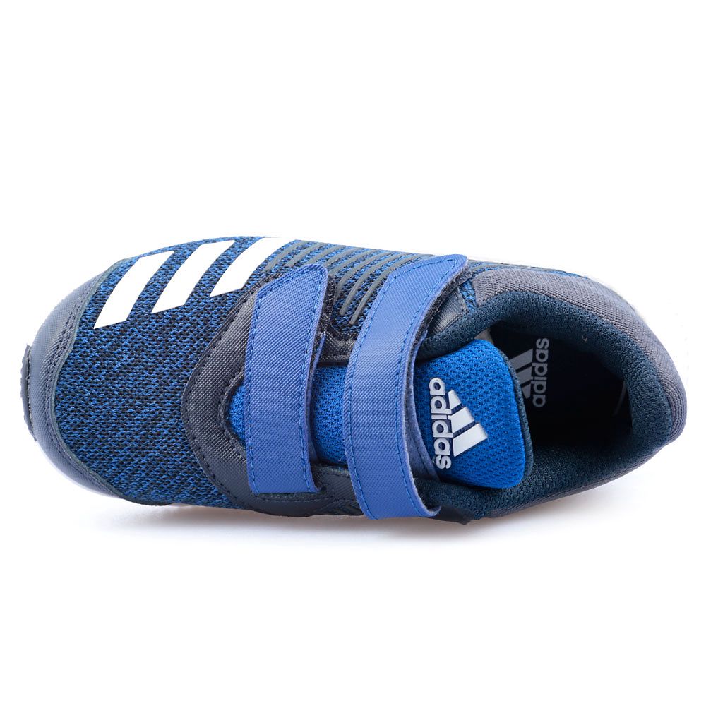 Zapatillas FortaRun Velcro Bebé Azul - Fútbol Factory