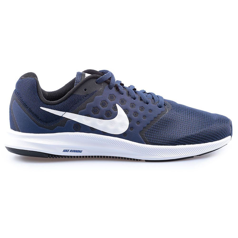 Zapatillas de Running Downshifter 7 Azul Marino Blanco - Fútbol Factory