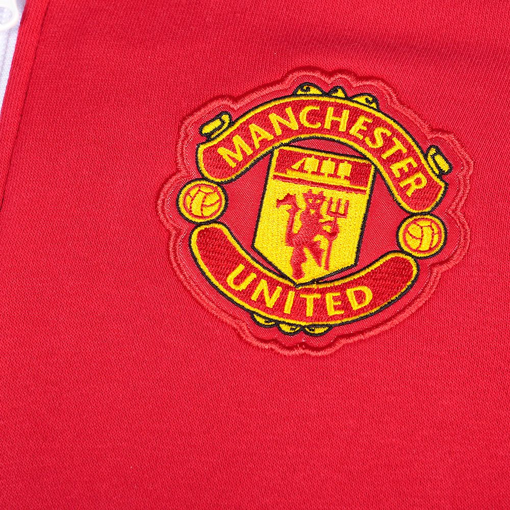 Chaqueta de Paseo Manchester United 2016/2017 Rojo Negro - Fútbol Factory