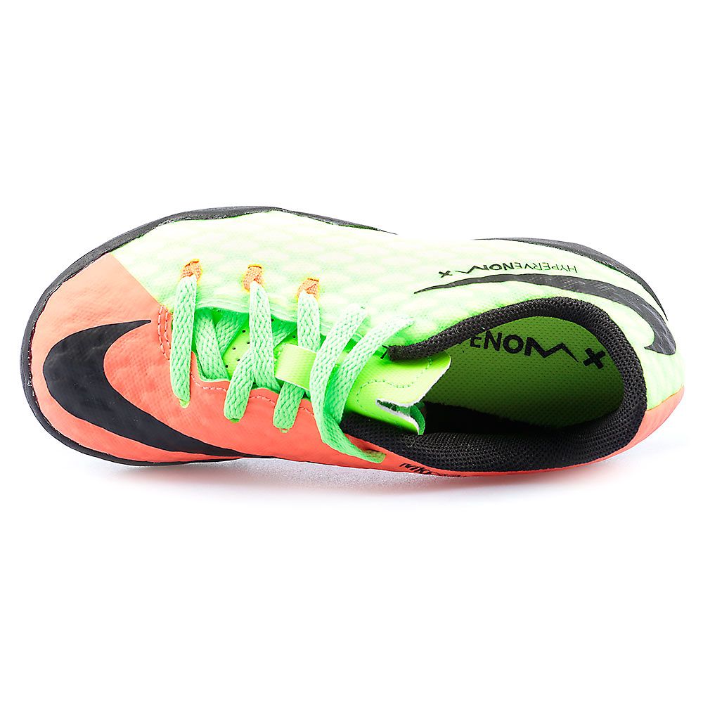 Botas de Fútbol HypervenomX Phelon III Multitaco Infantil Verde - Fútbol Factory