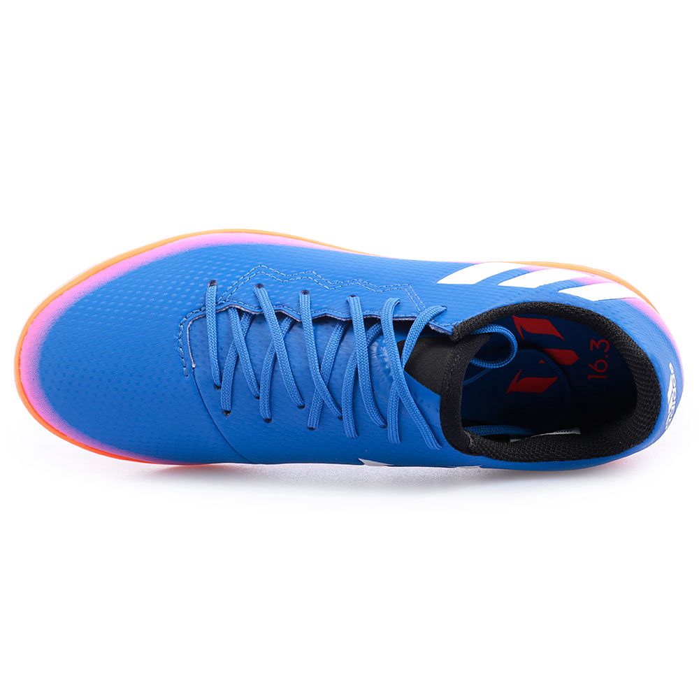 Zapatillas de Fútbol Sala Messi 16.3 IN Junior Azul - Fútbol Factory