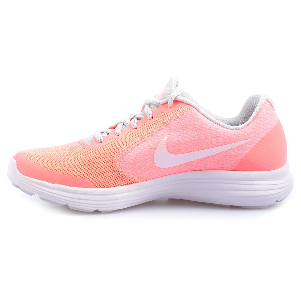 Zapatillas de Running Revolution 3 Junior Rojo Blanco - Fútbol Factory