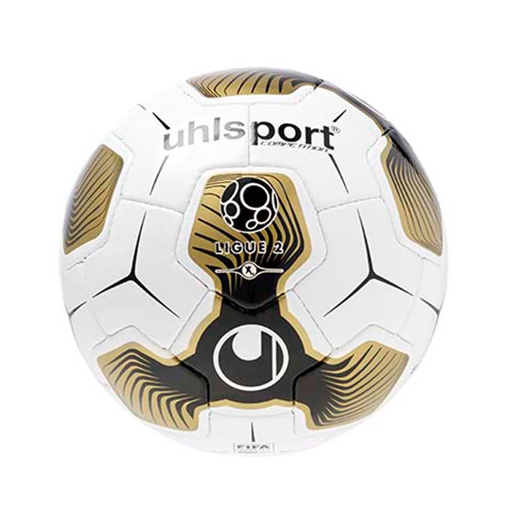 Balón de Fútbol 11 Ligue 2 Competition 2016/2017 Blanco - Fútbol Factory